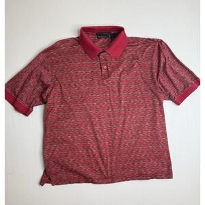 ‏Vintage Icon Collection Men's L 70s 2ply Mercerized American Pima Cotton Polo